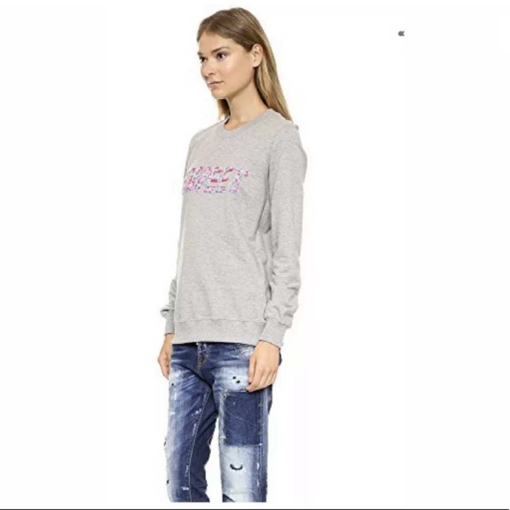 Markus Lupfer Women's Sweet Beaded Sweatshirt Size XS - Picture 3 of 12
